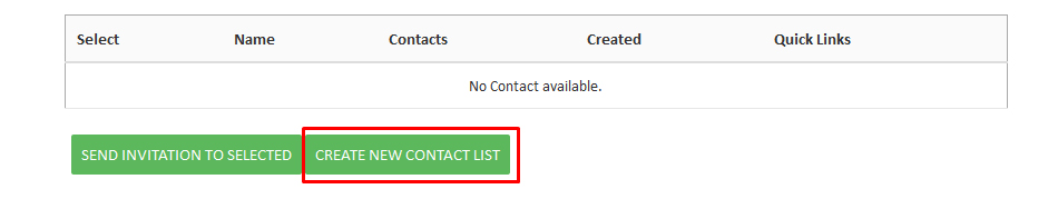 contact list