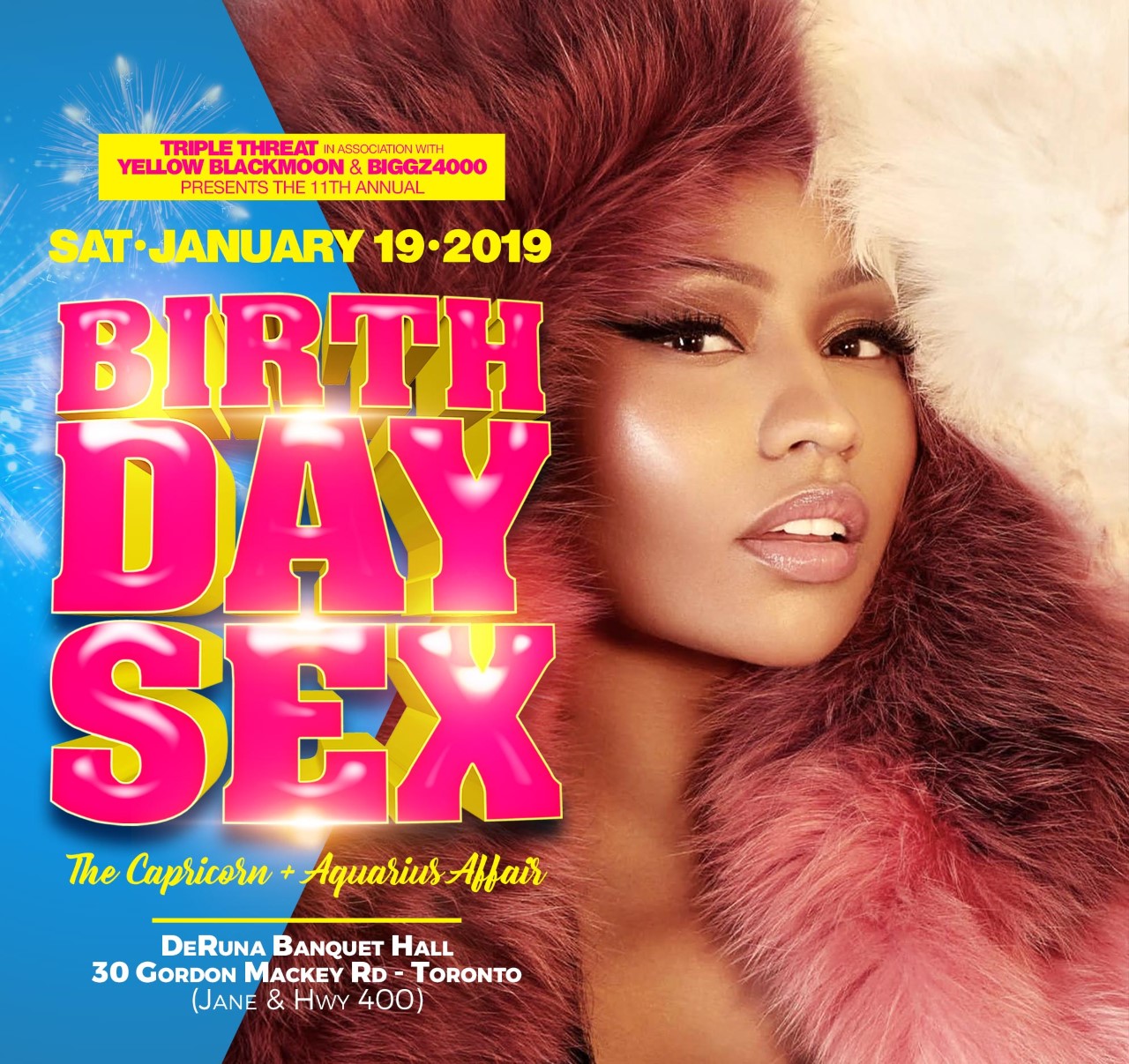 Triple Threat Birthday Sex The Capricorn Aquarius Affair 2019