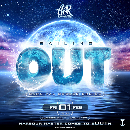 Sailing Out Carnival Cooler Cruise 2019 Tickets