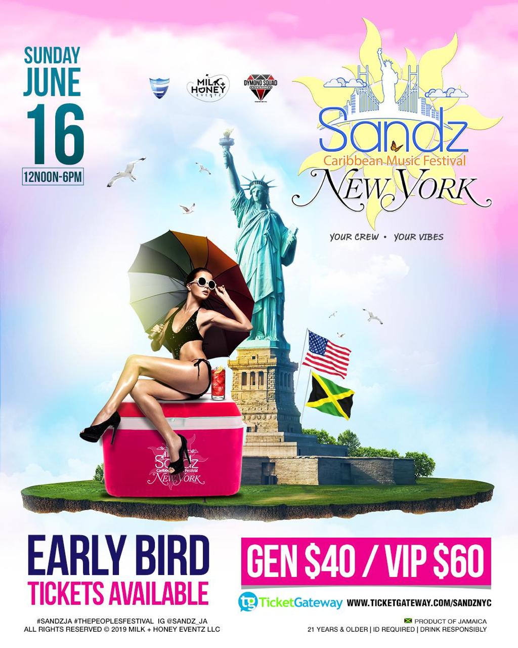 Sandz Caribbean Music Festival NYC