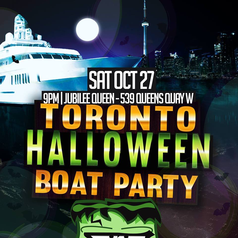 HALLOWEEN BOAT PARTY 2018  SATURDAY OCT 27TH @ JUBILEE QUEEN