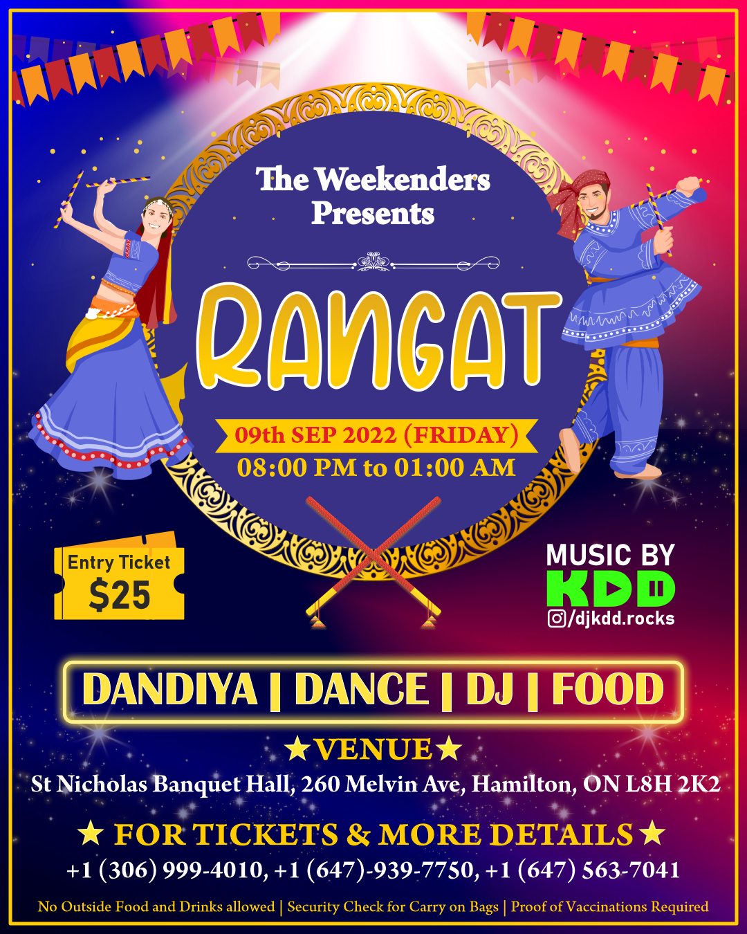 Rangat Hamilton's Garba Night