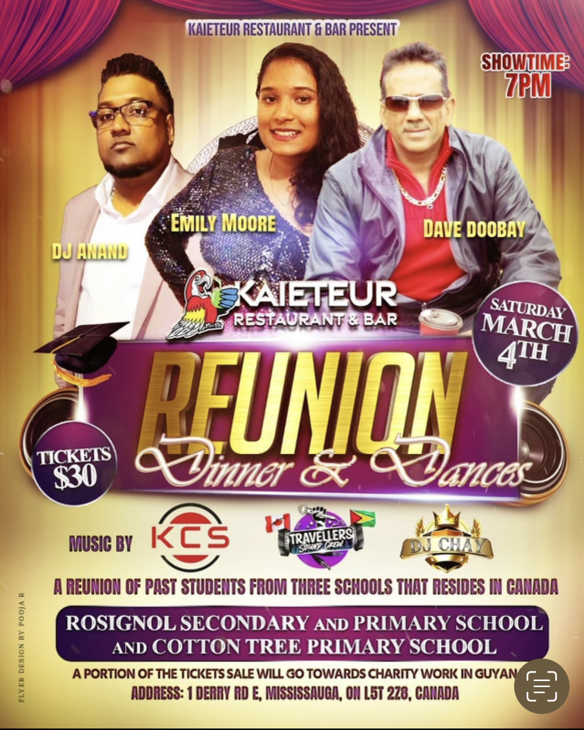 GUYANA REUNION | March 4th