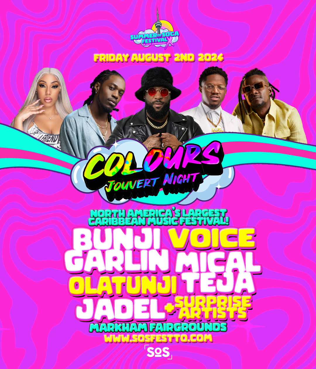 COLOURS J'OUVERT NIGHT SOS FEST X CARNIVAL FRIDAY
