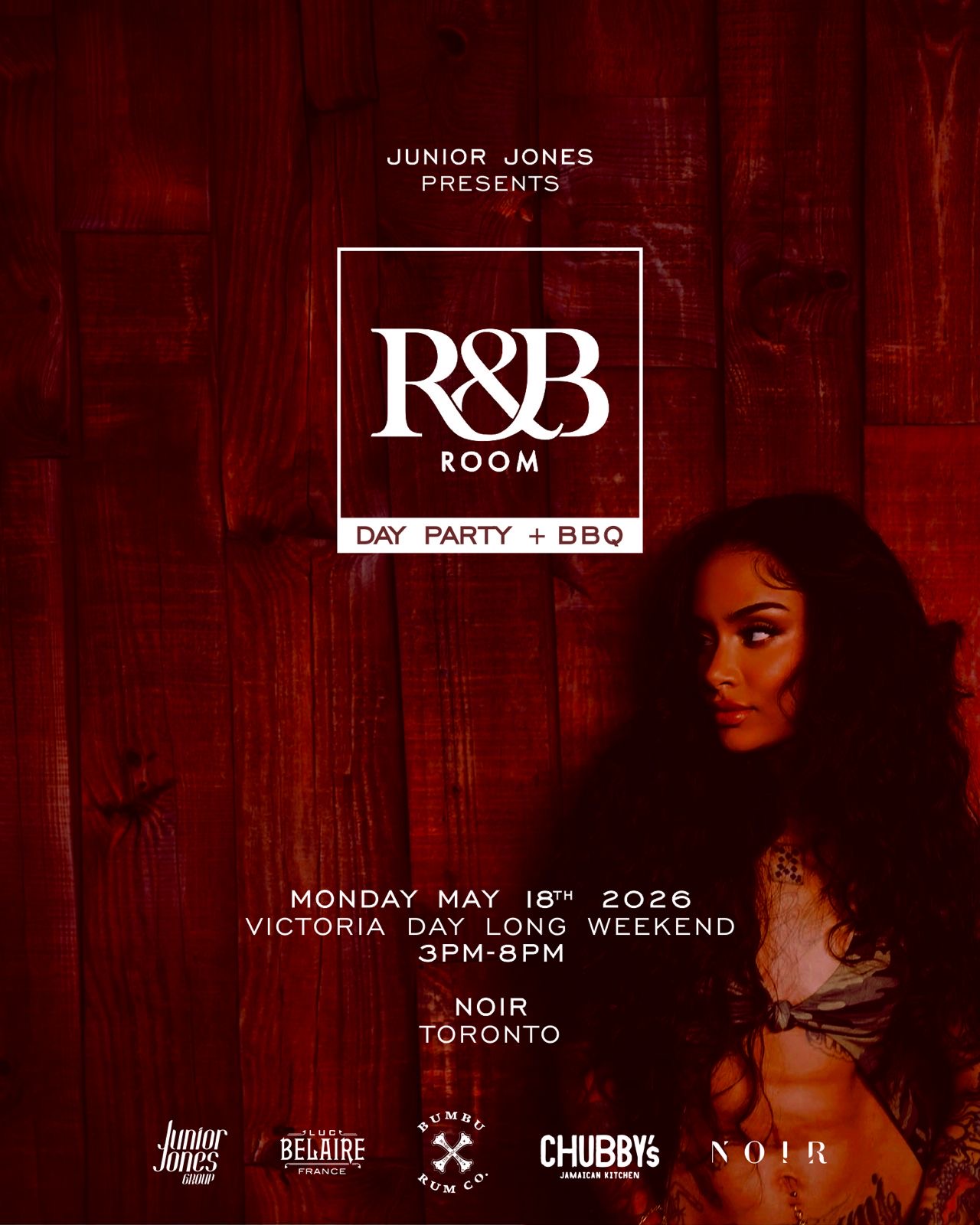 【R&B】room service R&B ROOM DAY PARTY - VICTORIA DAY | Noir Inside Rebel | TicketGateway