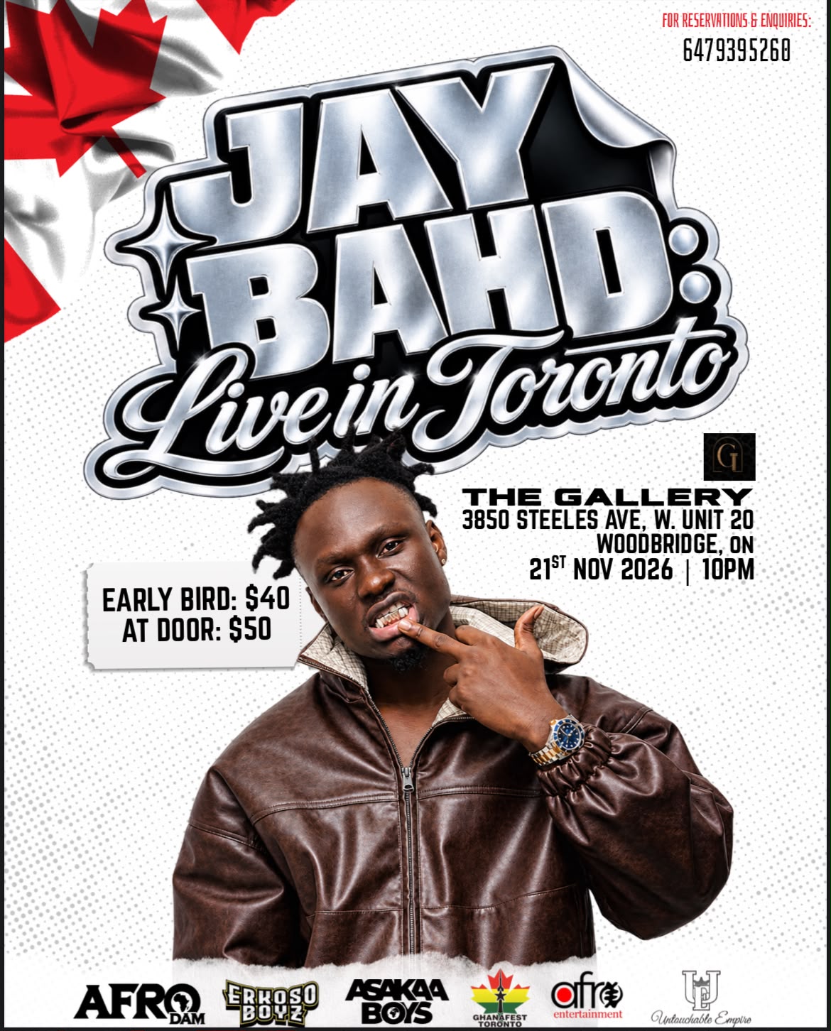 JAY BAHD LIVE IN TORONTO