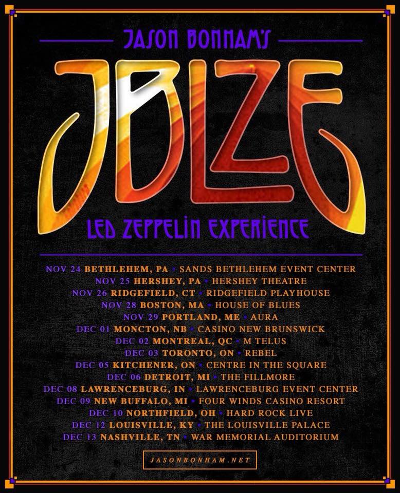 Jason Bonham's Led Zeppelin Experience Live in Toronto at Rebel