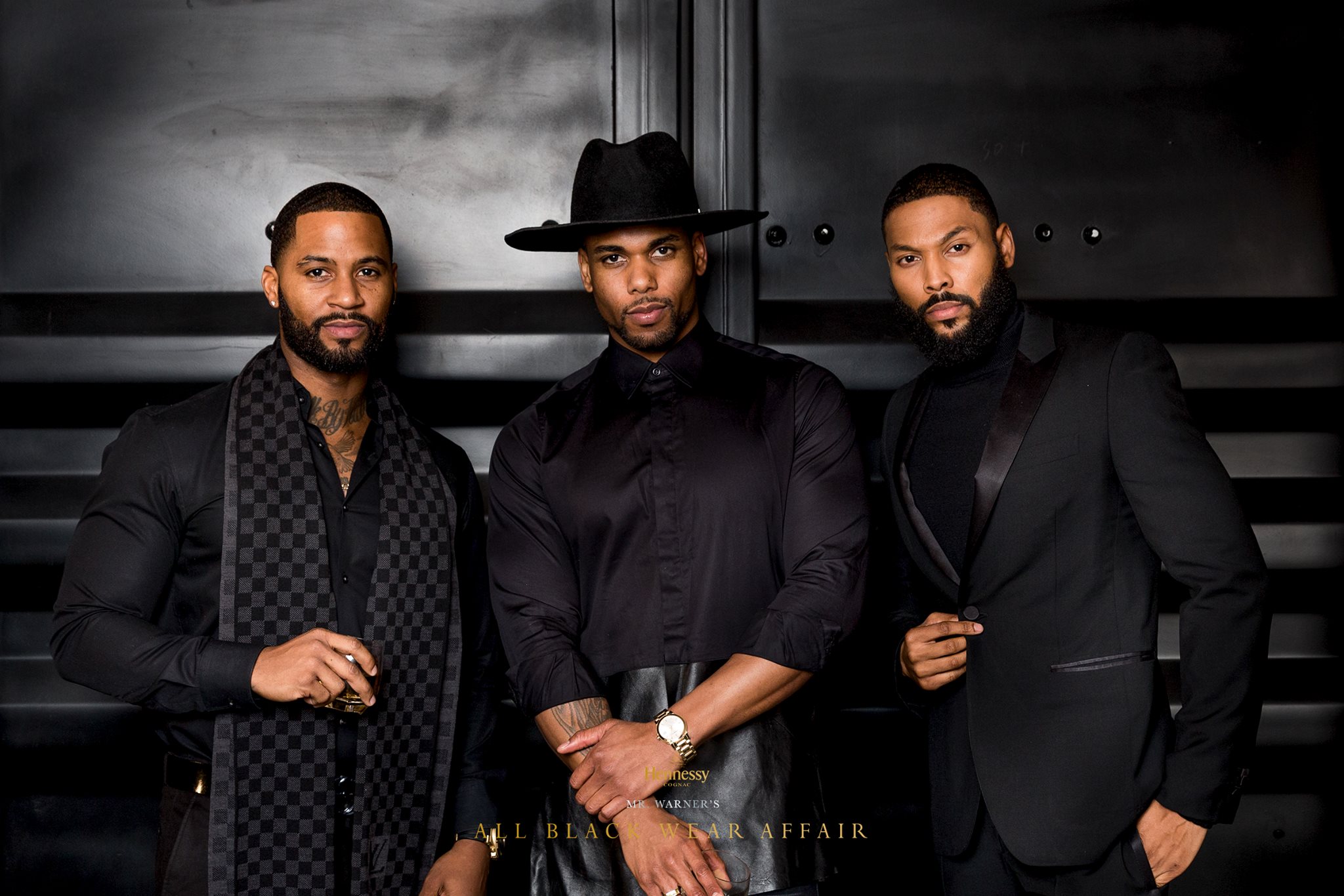 all black affair outfits mens