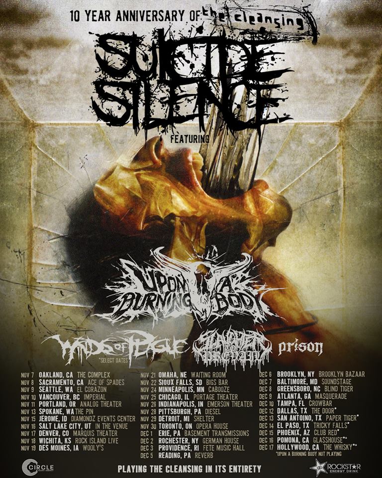 suicide silence tour history