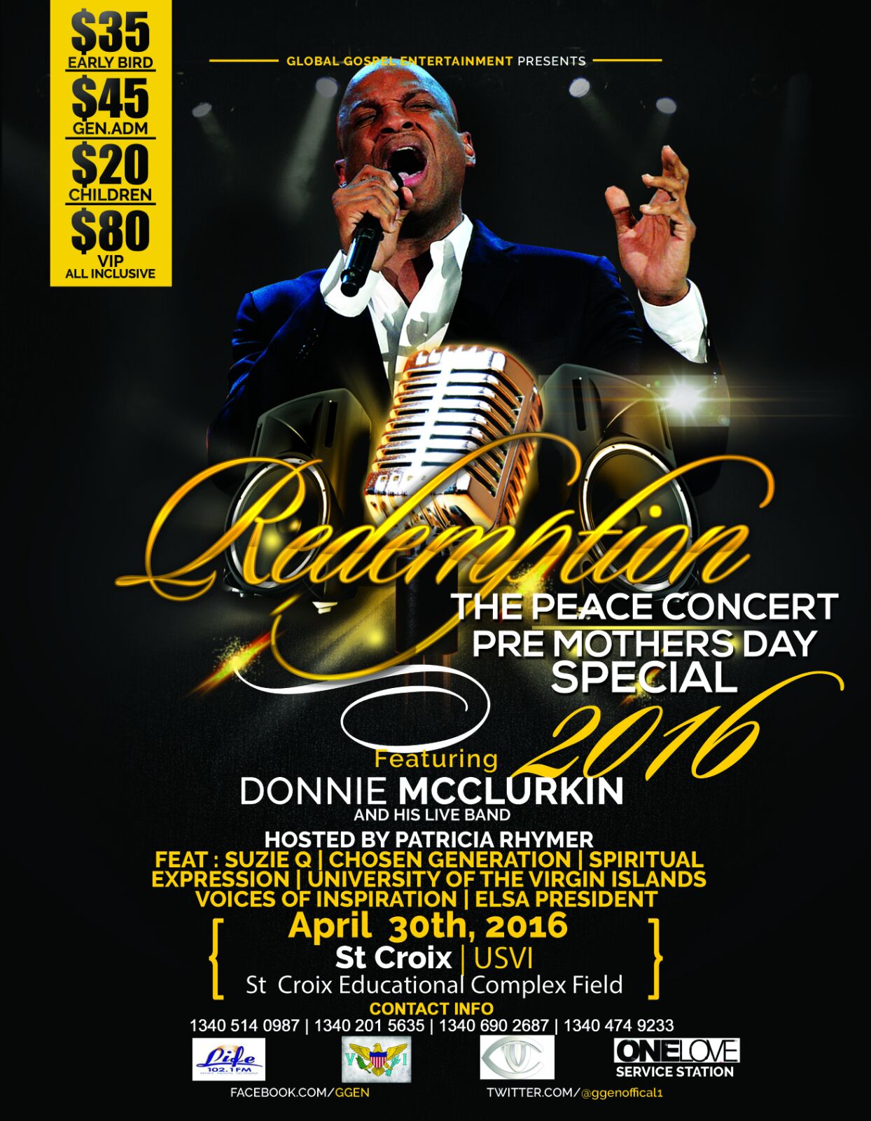 REDEMPTION PEACE CONCERT MOTHER'S DAY SPECIAL