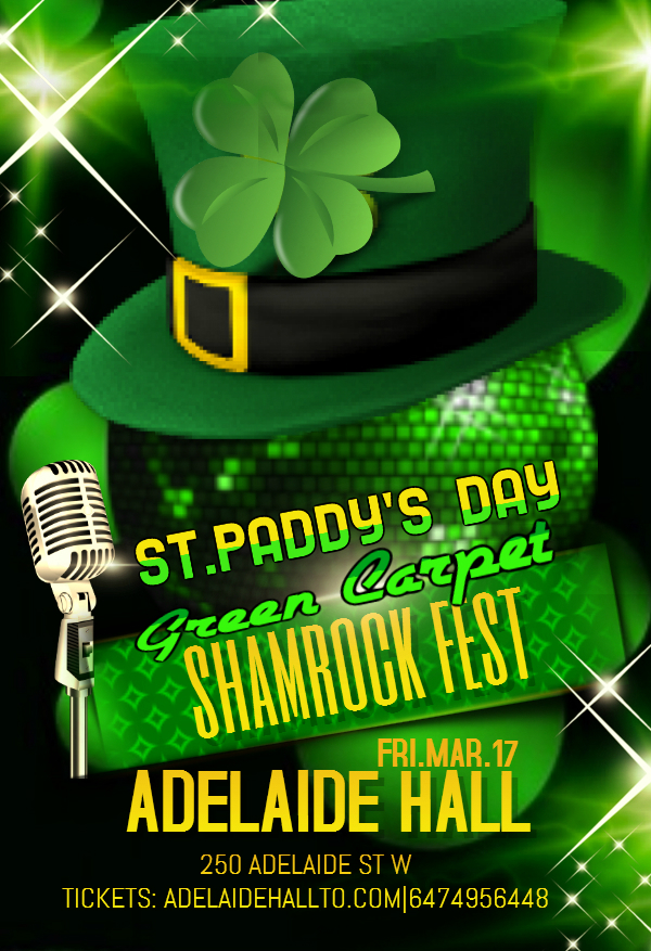 St. Patricks Day Events 2017 Party Adelaide Hall