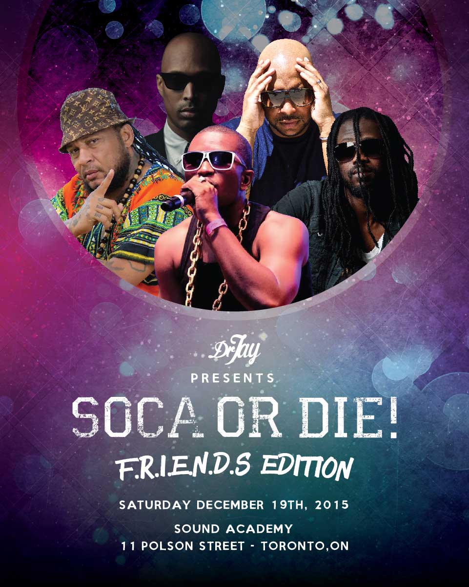 SOCA OR DIE! F.R.I.E.N.D.S. EDITION