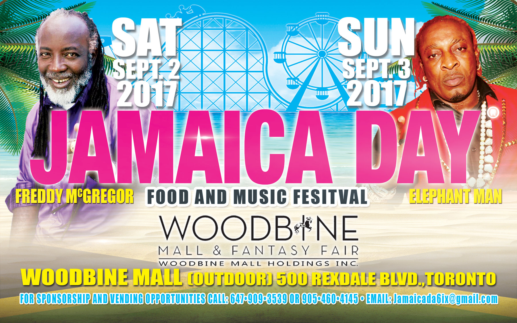 JAMAICA DAY FOOD AND MUSIC FESTIVAL 2017 Toronto
