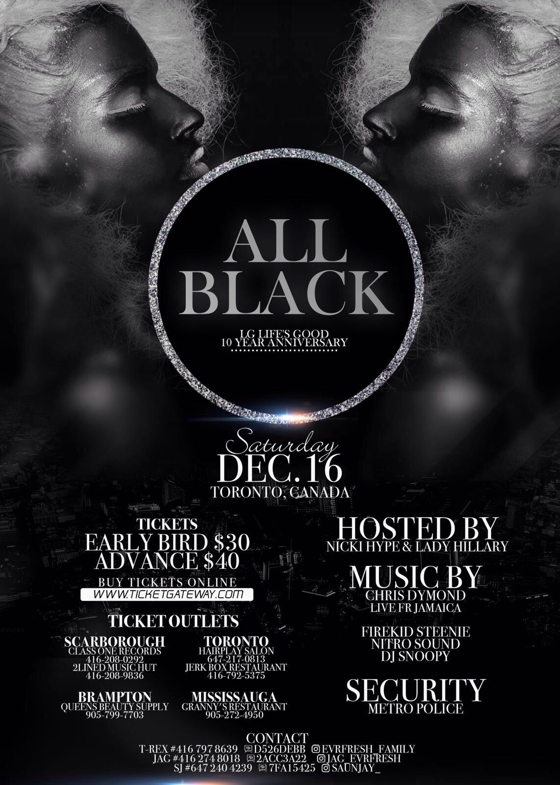 all black flyer
