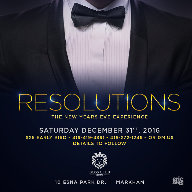 Resolutions ~ The New Year S Eve Experience