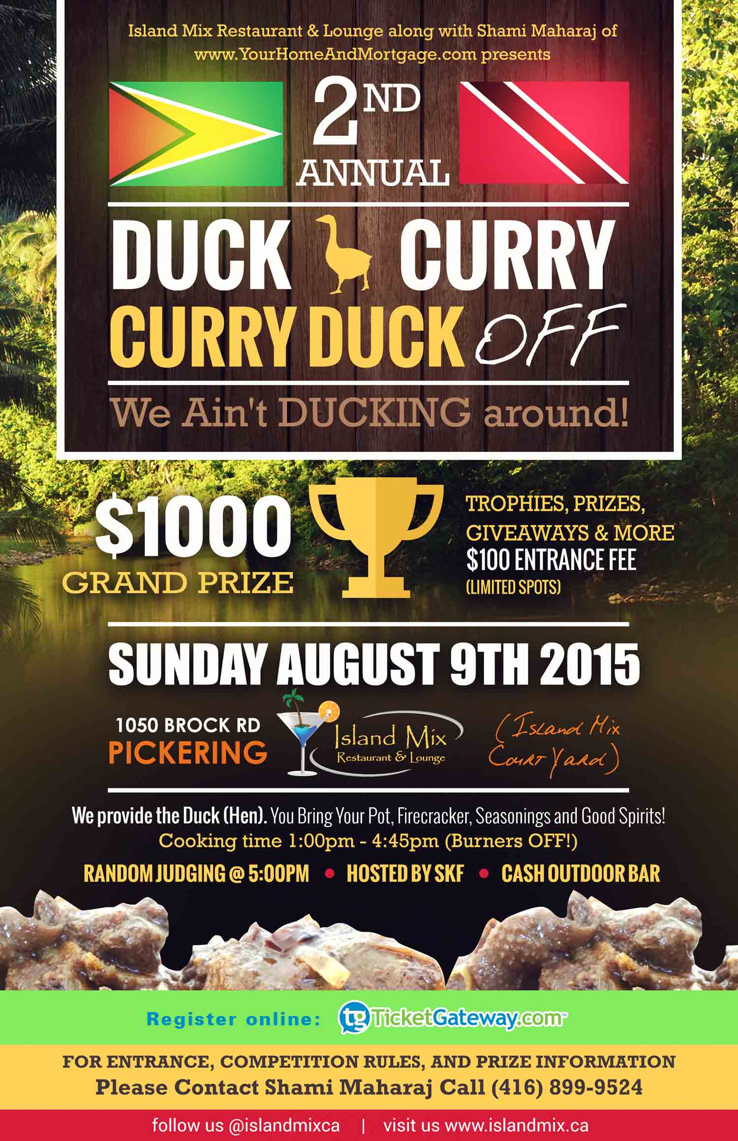 2nd Annual Duck Curry Curry Duck OFF Competition