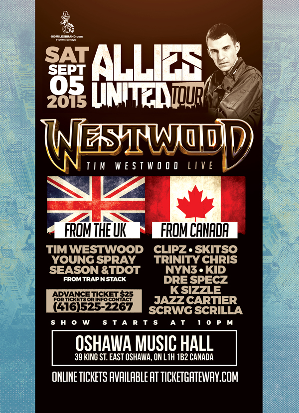 ALLIES UNITED TOUR Featuring TIM WESTWOOD