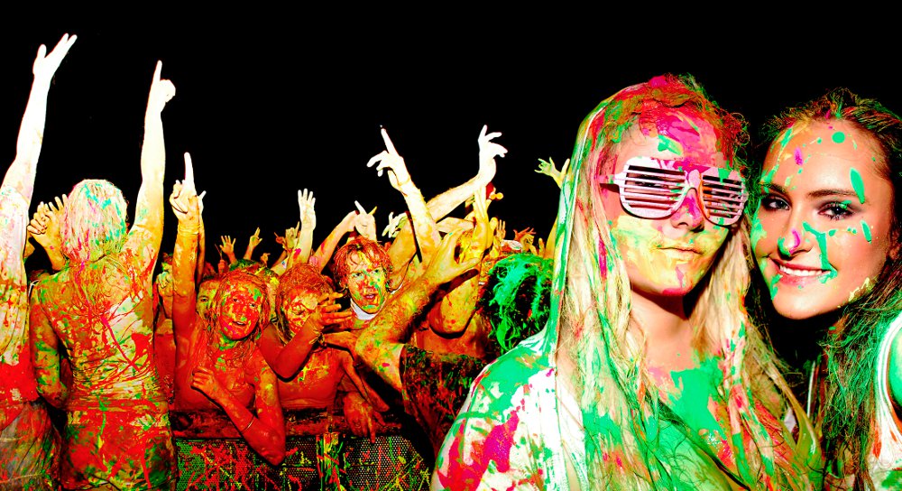 Neon Paint Splash Toronto 2016 / Toronto's Largest Paint Party
