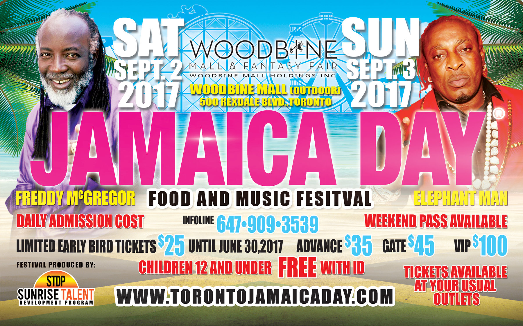 JAMAICA DAY FOOD AND MUSIC FESTIVAL 2017 Toronto