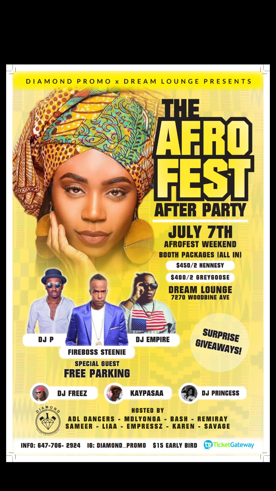 THE AFRO FEST AFTER PARTY