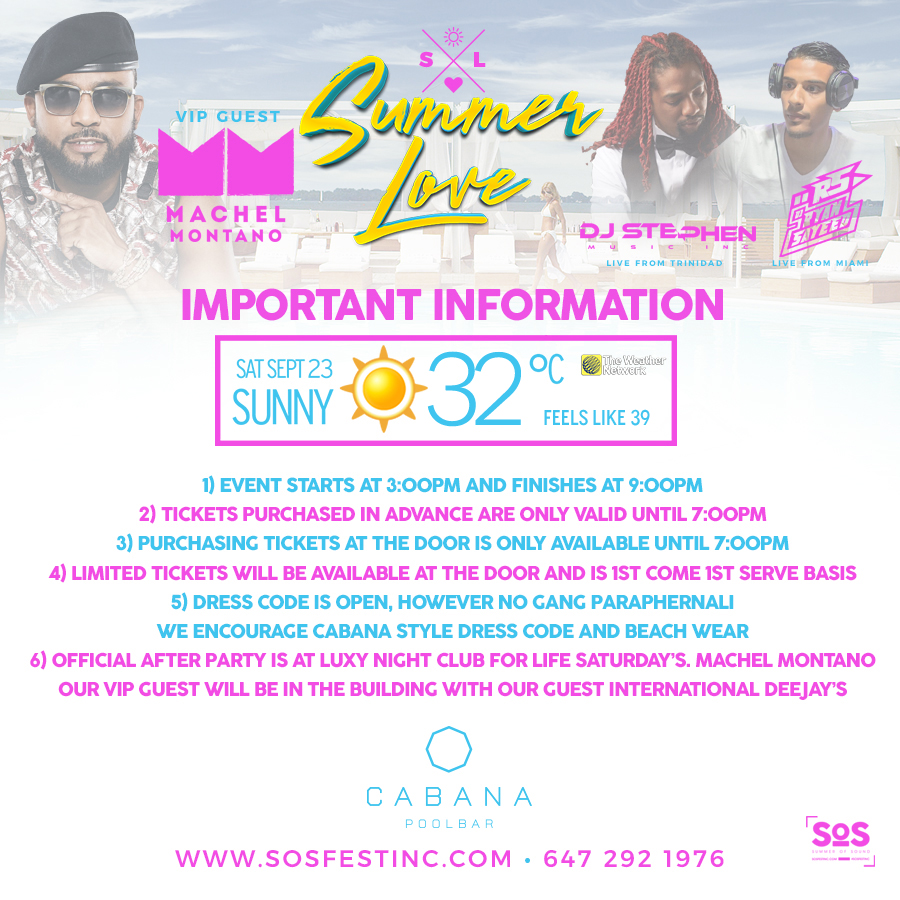 SUMMER LOVE WITH VIP GUEST MACHEL MONTANO | SOS FEST | SUMMER CLOSING PARTY