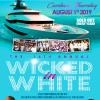 WICKED IN WHITE  BOAT RIDE