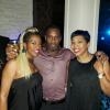 ENTOURAGE 'Noir' - all black attire November birthday celebration