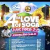 4 DE LOVE OF SOCA WET FETE 2.0