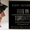 R&B IN TORONTO SATURDAYS |  SCARLETT RESTO LOUNGE | DOWNTOWN TORONTO