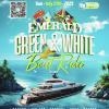 Green & White Boat Ride