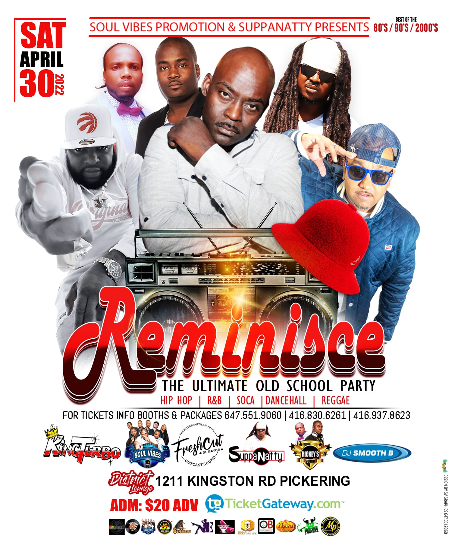 Reminisce The Ultimate Old School Party 3 Soul vibes Entertainment