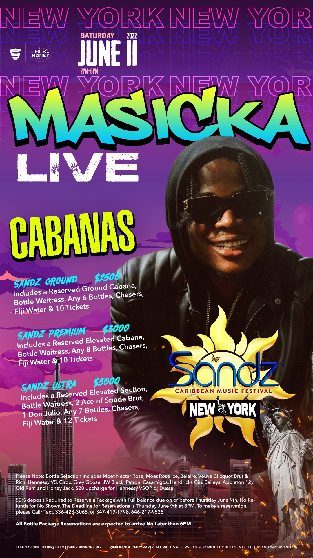 SANDZ MUSIC FESTIVAL NEW YORK