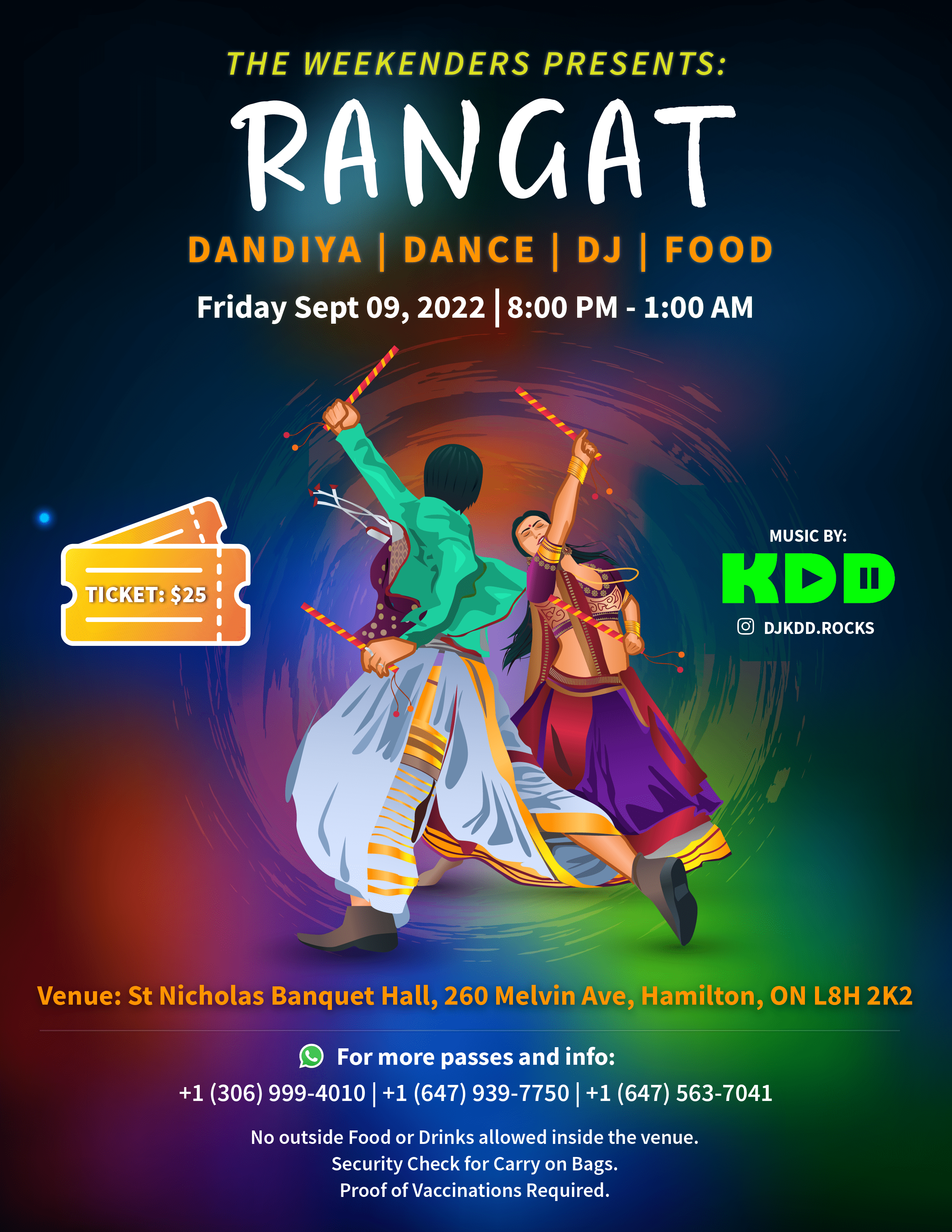 Rangat Hamilton's Garba Night