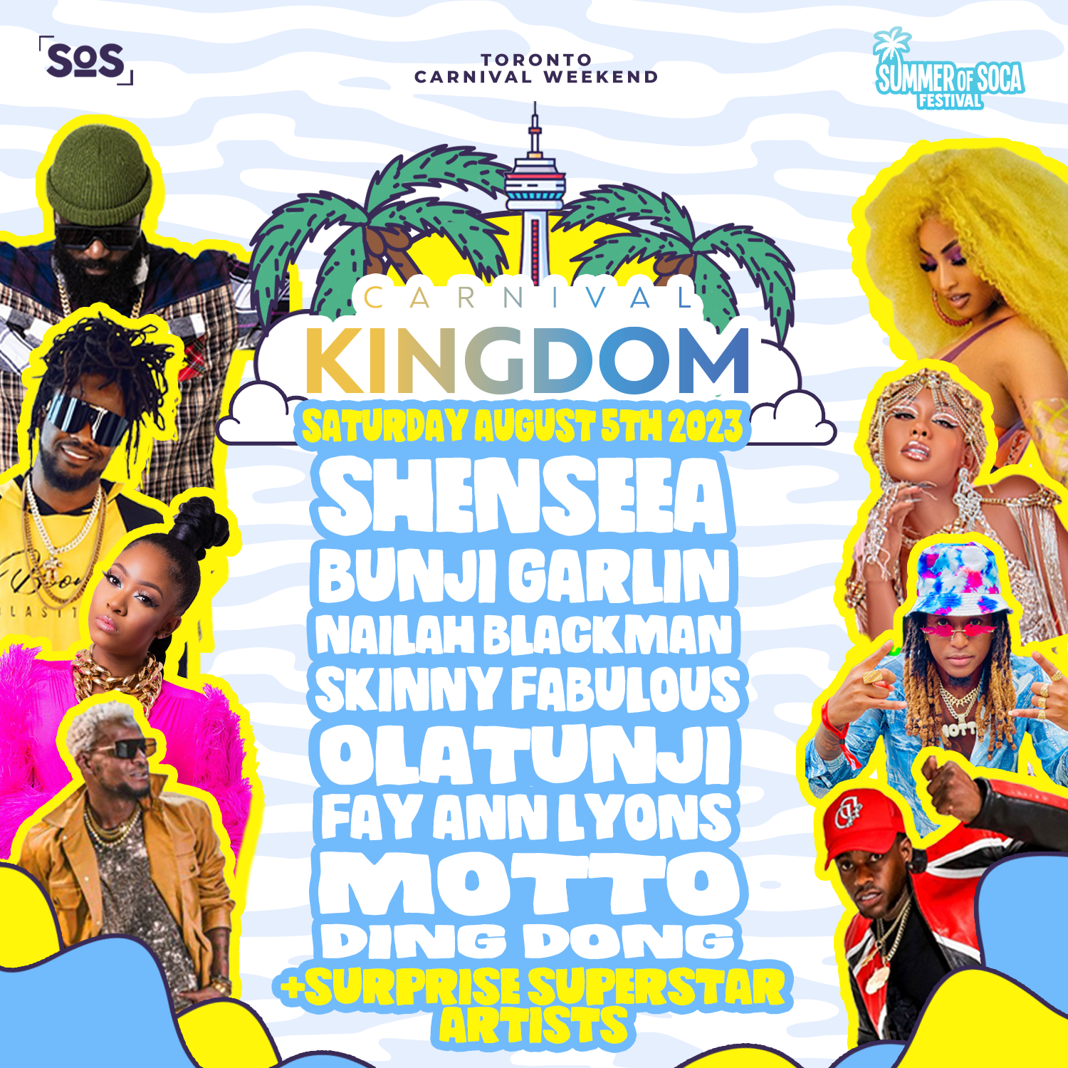 SUMMER OF SOCA FESTIVAL SOS FEST Toronto Carnival 2023