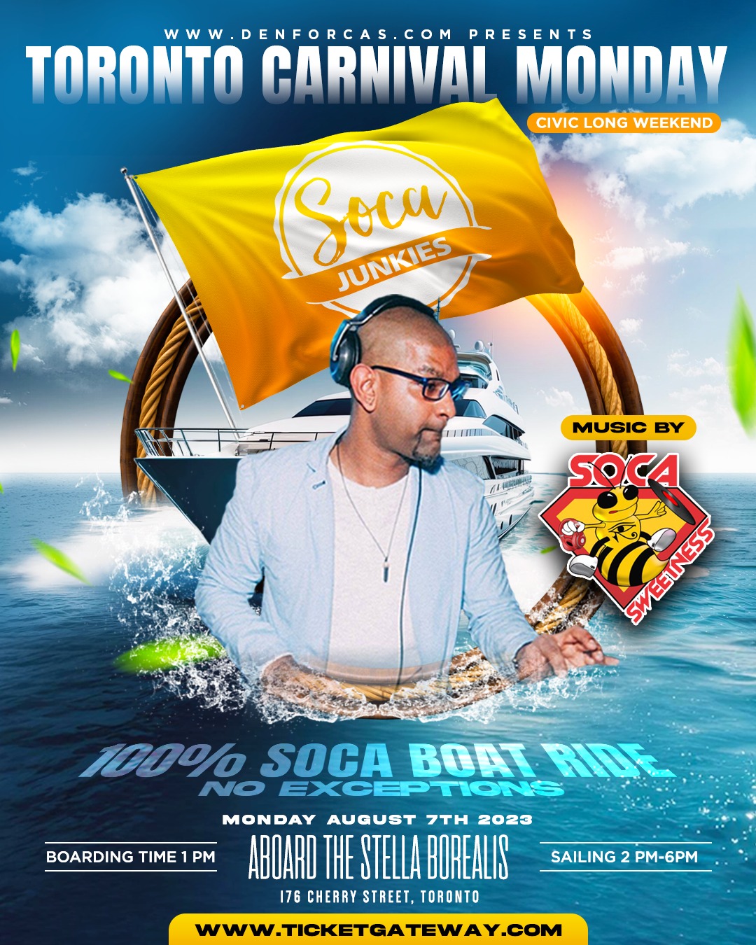 SOCA JUNKIES BOAT RIDE