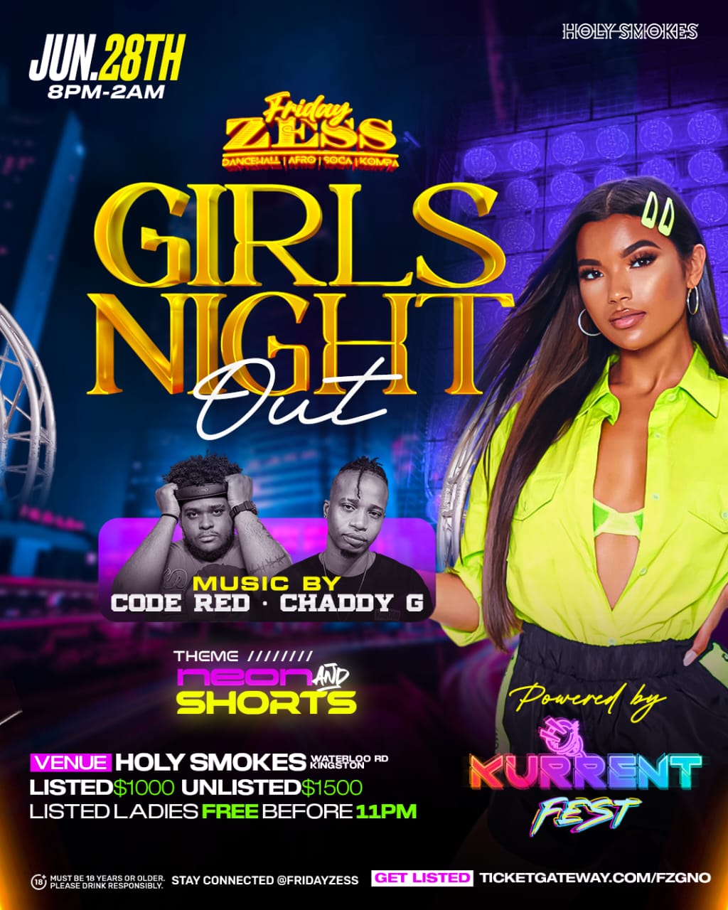 Friday zess girls night out