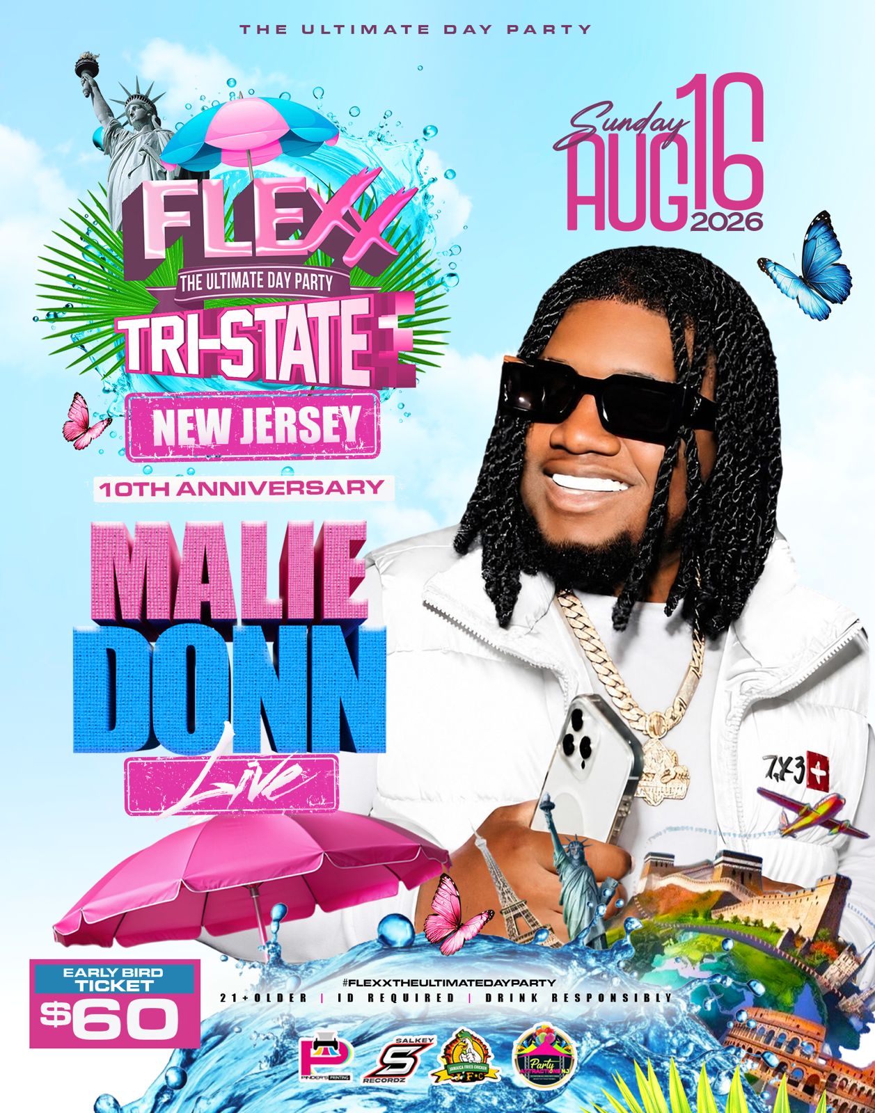 スタイリーフェス FLEXX bathe ultimate day party New Jersey New Jersey United States
