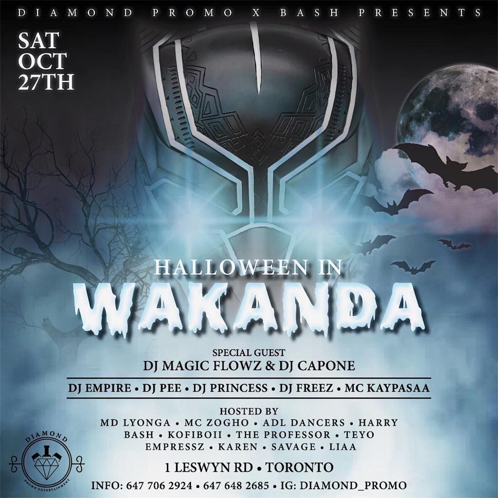 HALLOWEEN IN WAKANDA