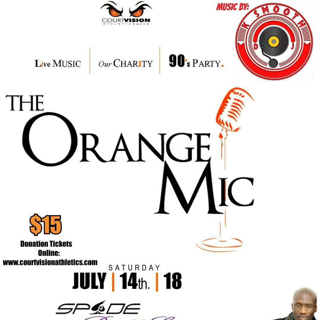 The Orange Mic ::: Live Music & 90's PARTY! Charity Event for COURTVISION