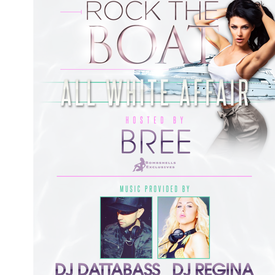ROCK THE BOAT: ALL WHITE AFFAIR