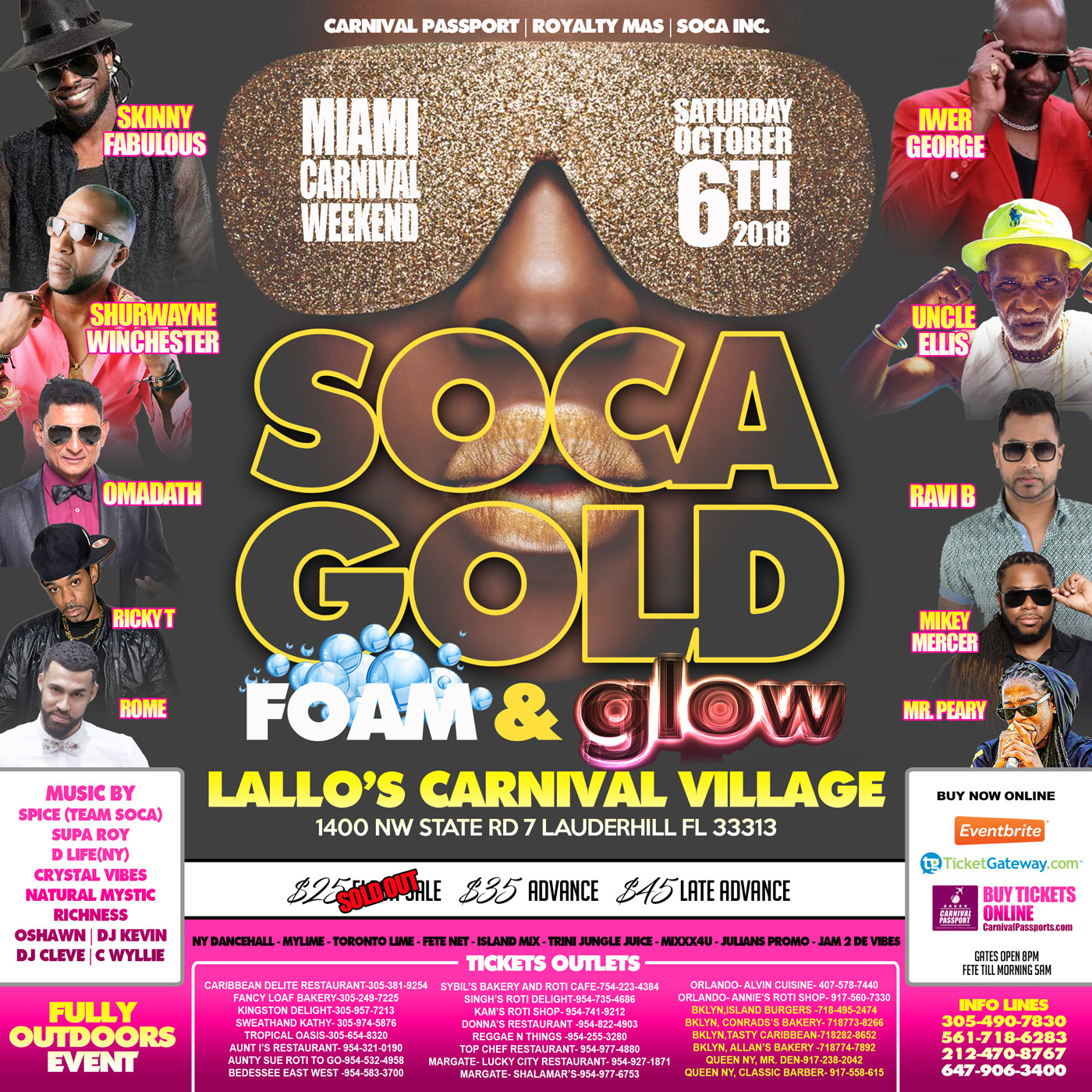 Soca Gold Miami Carnival 