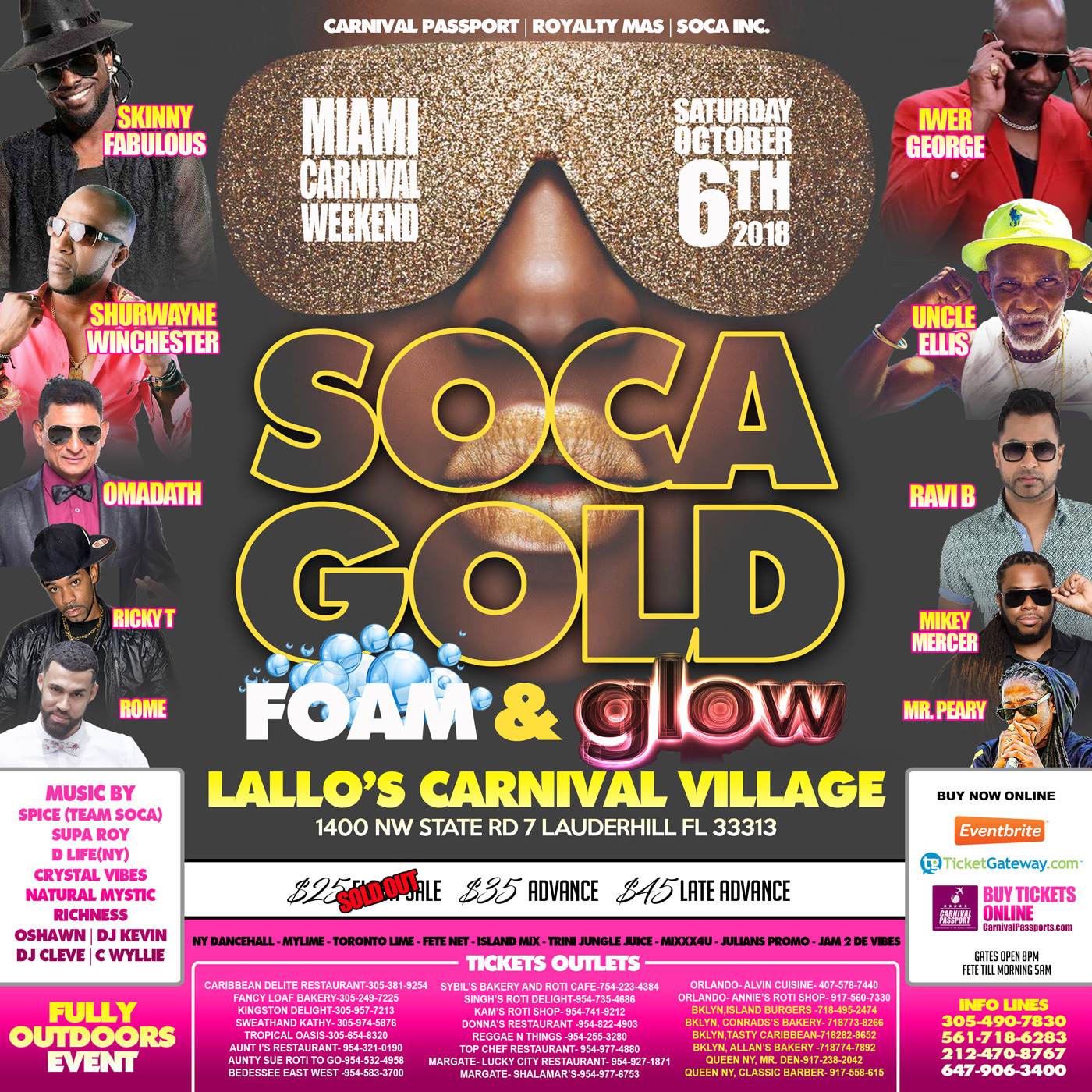 SOCA GOLD MIAMI CARNIVAL