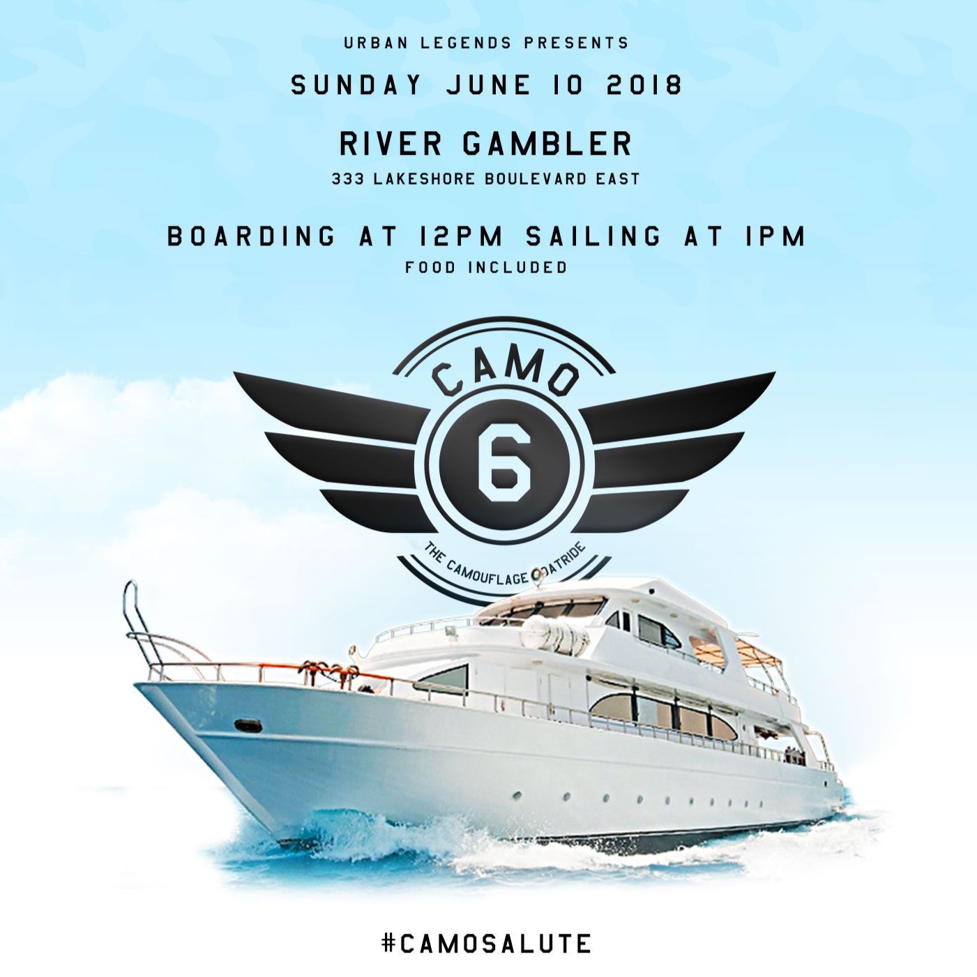 CAMO 2018 - The Camouflage Boatride