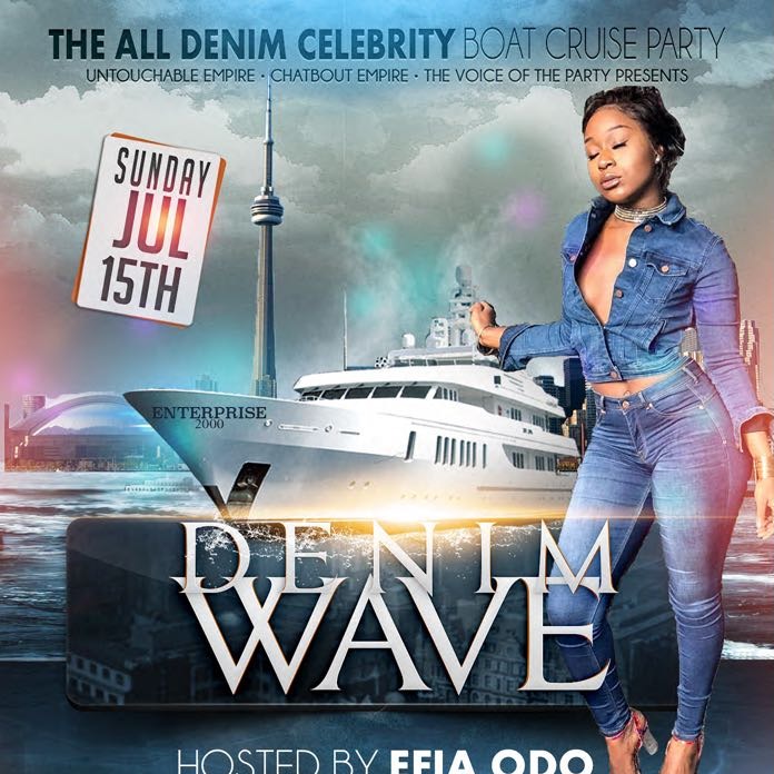 THE ALL DENIM CELEBRITY BOAT CRUISE PARTY