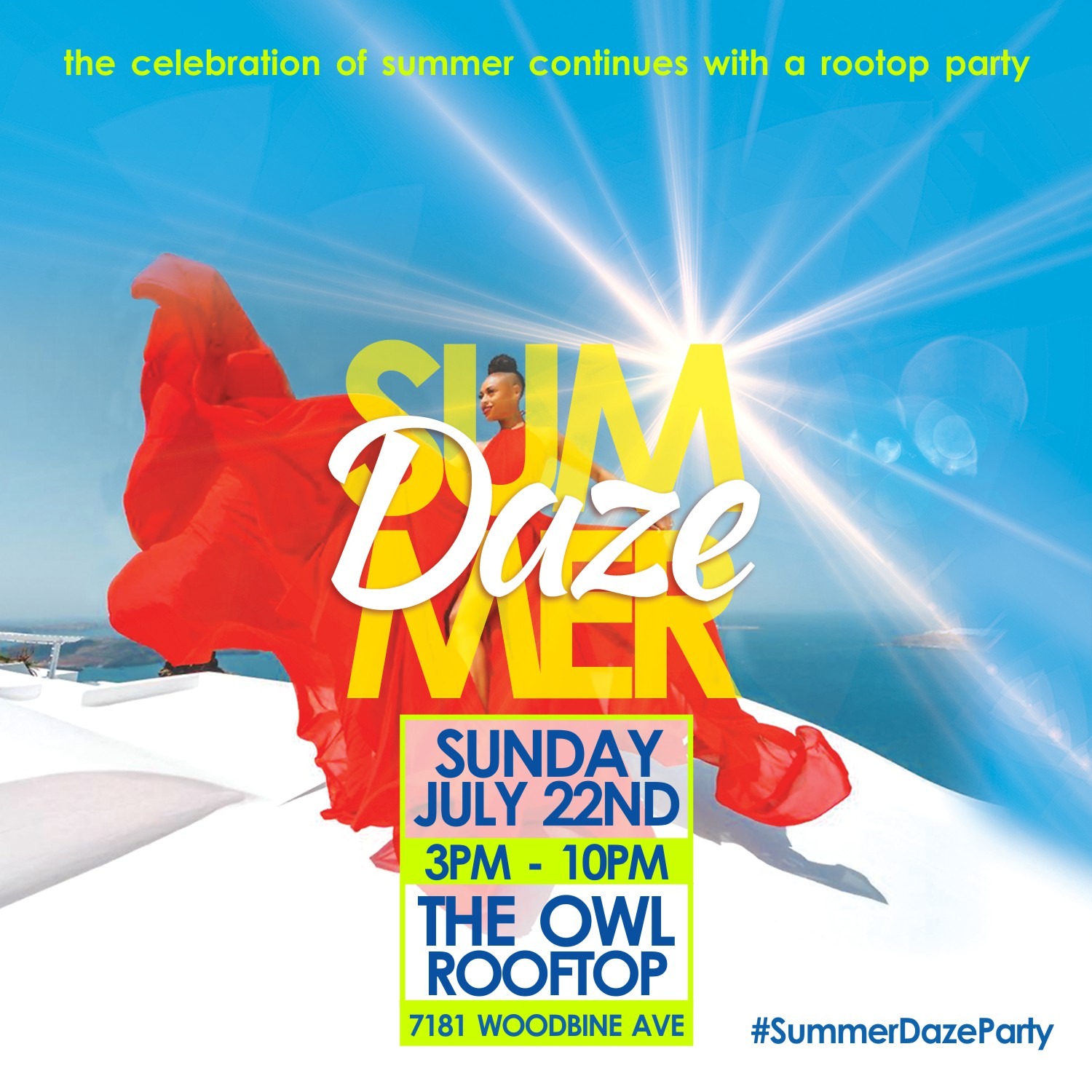 SUMMER DAZE - ROOFTOP PATIO PARTY