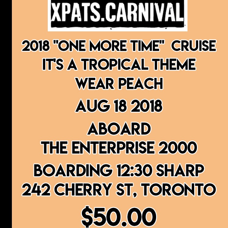 Xpats -ONE MORE TIME BOAT CRUISE 2018