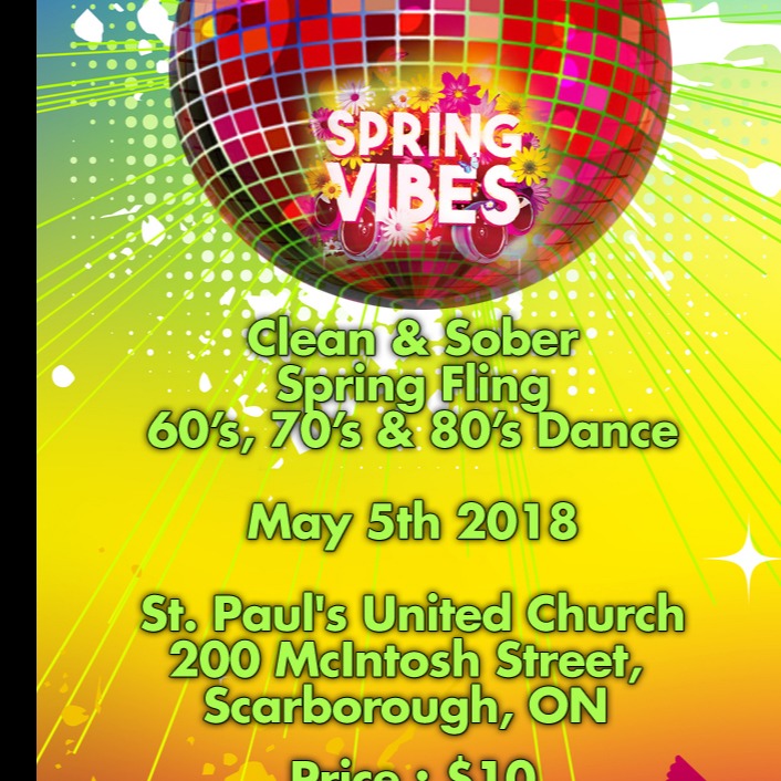 Spring Vibes - Clean & Sober Spring Fling