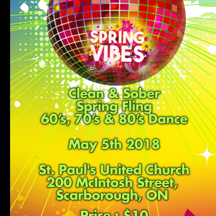 Spring Vibes - Clean & Sober Spring Fling 