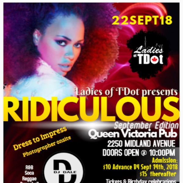 Ridiculous September Edition \ Ladies of TDot