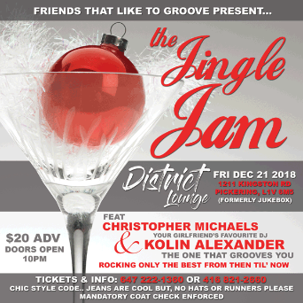 Friends that like to Groove -- The Jingle Jam